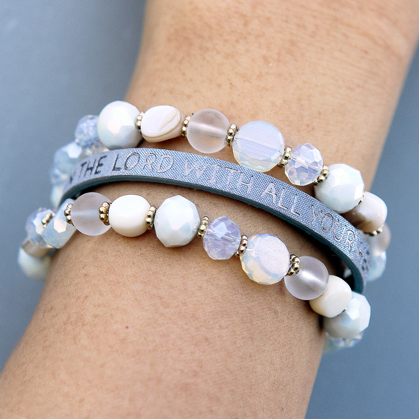 Pure Bible Verse Bracelet-Good Work(s) Make A Difference® | Christian and Inspirational Jewelry Company in Vernon, California