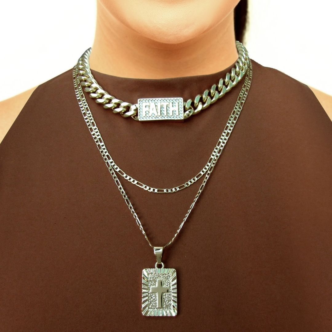 Jesus Necklace-Good Work(s) Make A Difference® | Christian and Inspirational Jewelry Company in Vernon, California