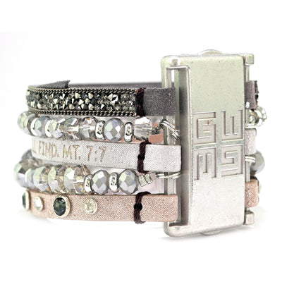 Serenade Bible Verse Cuff Bracelet-Good Work(s) Make A Difference® | Christian and Inspirational Jewelry Company in Vernon, California