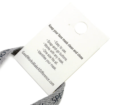Be Strong Face Mask Lanyard-Good Work(s) Make A Difference® | Christian and Inspirational Jewelry Company in Vernon, California