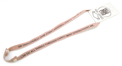 Philippians 4:13 Face Mask Lanyard-Good Work(s) Make A Difference® | Christian and Inspirational Jewelry Company in Vernon, California