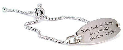 ID Belle Bracelet-Good Work(s) Make A Difference® | Christian and Inspirational Jewelry Company in Vernon, California