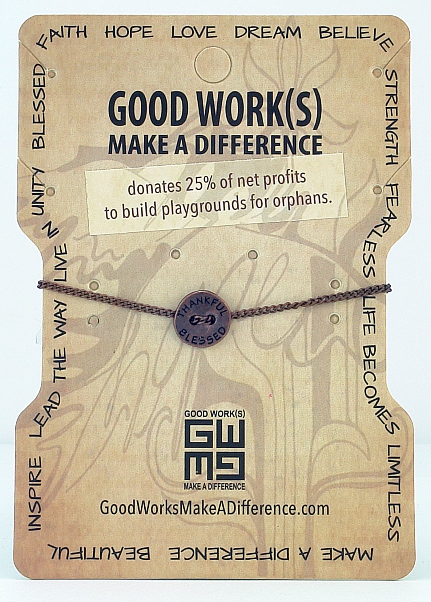Happy Bracelet-Good Work(s) Make A Difference® | Christian and Inspirational Jewelry Company in Vernon, California