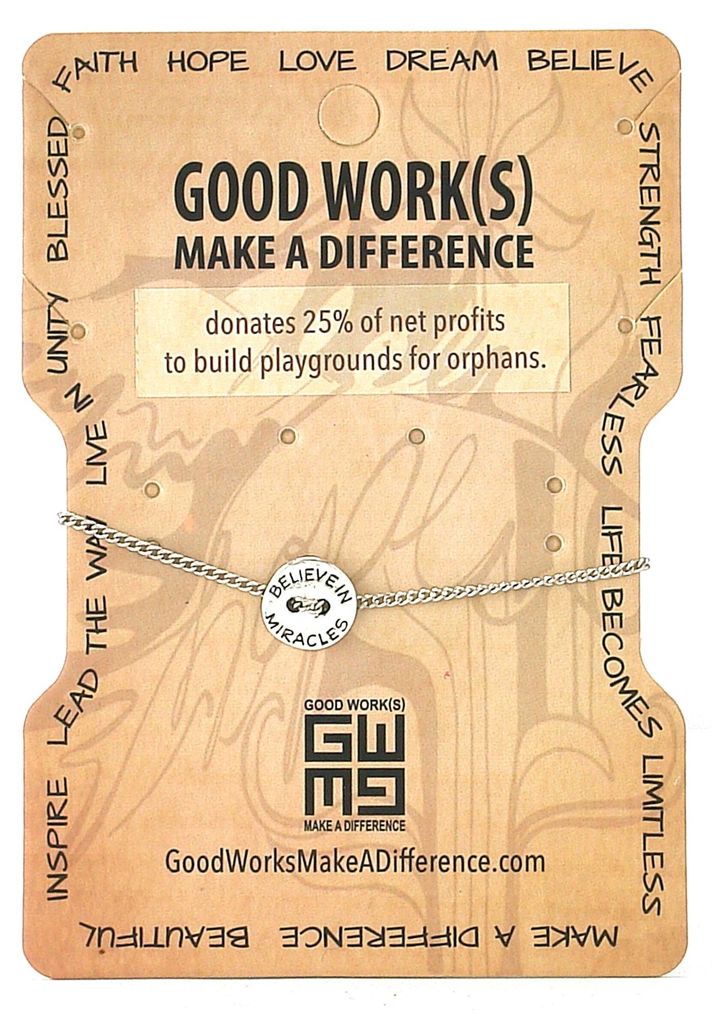 Happy Bracelet-Good Work(s) Make A Difference® | Christian and Inspirational Jewelry Company in Vernon, California