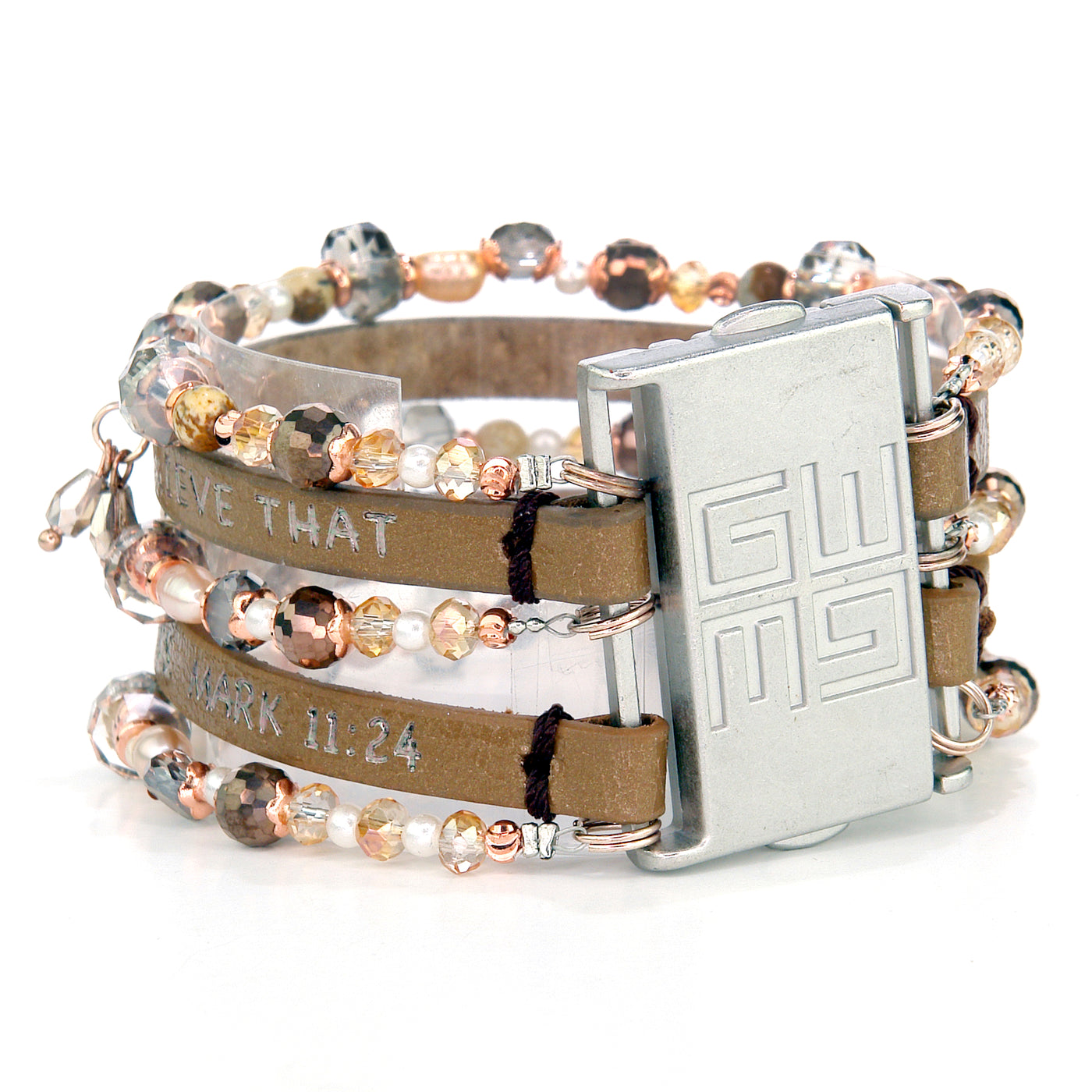 Beautiful Cuff Bracelet-Good Work(s) Make A Difference® | Christian and Inspirational Jewelry Company in Vernon, California