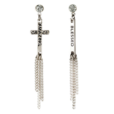 CROSS EARRINGS-Good Work(s) Make A Difference® | Christian and Inspirational Jewelry Company in Vernon, California