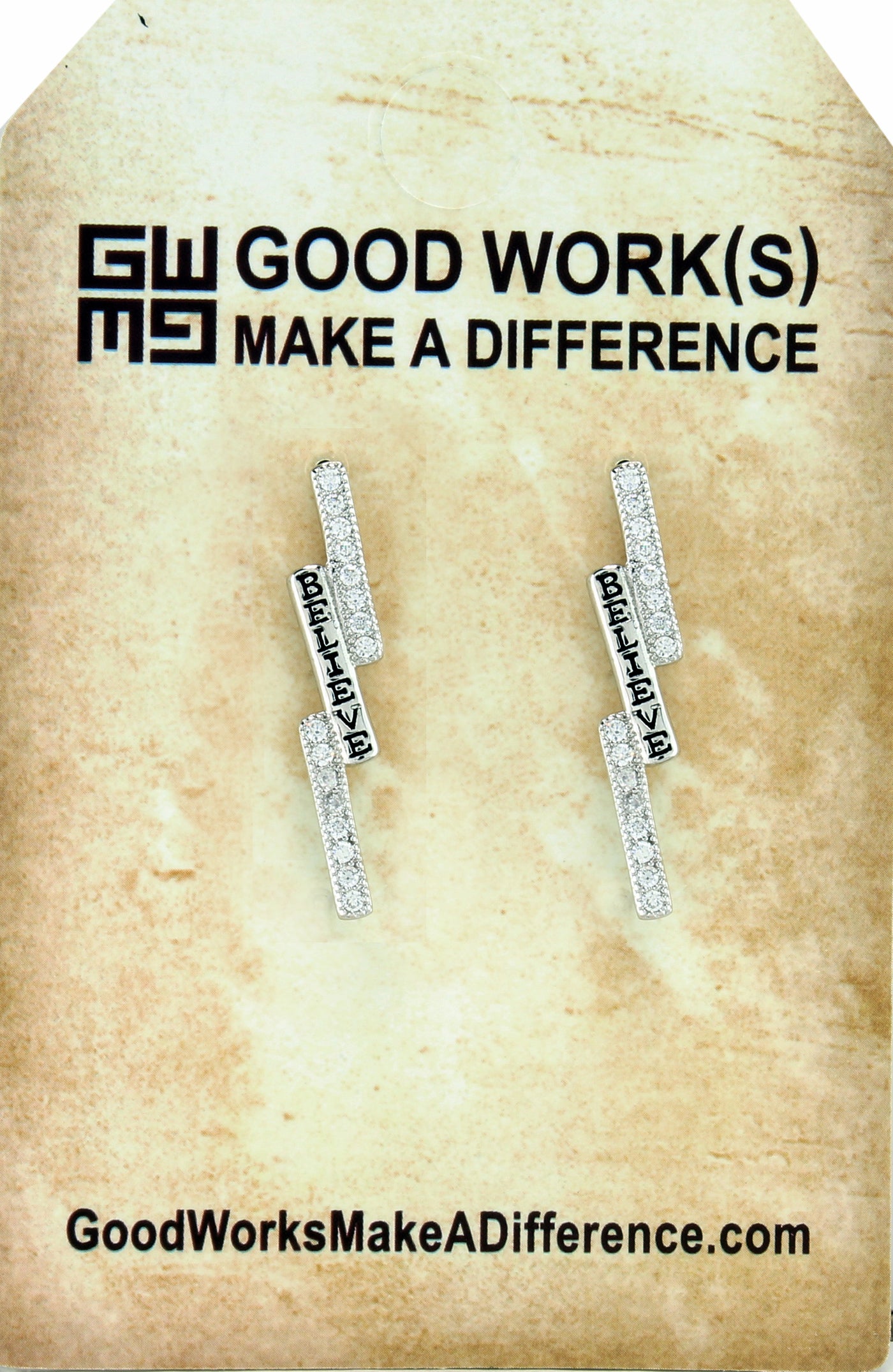 Grace Earrings-Good Work(s) Make A Difference® | Christian and Inspirational Jewelry Company in Vernon, California