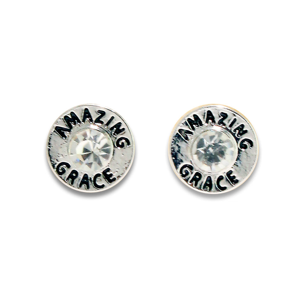 Amazing Grace Earrings-Good Work(s) Make A Difference® | Christian and Inspirational Jewelry Company in Vernon, California