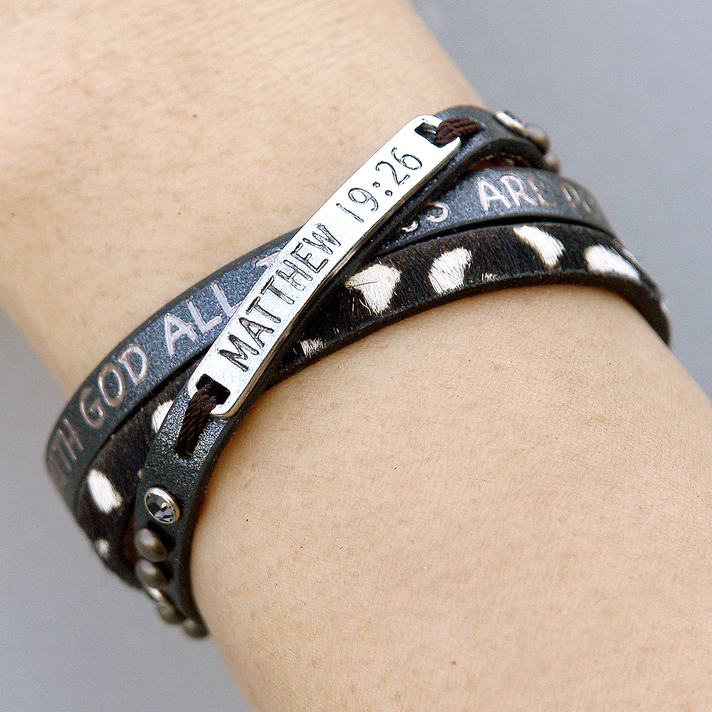 Journey Bible Verse Bracelet-Good Work(s) Make A Difference® | Christian and Inspirational Jewelry Company in Vernon, California