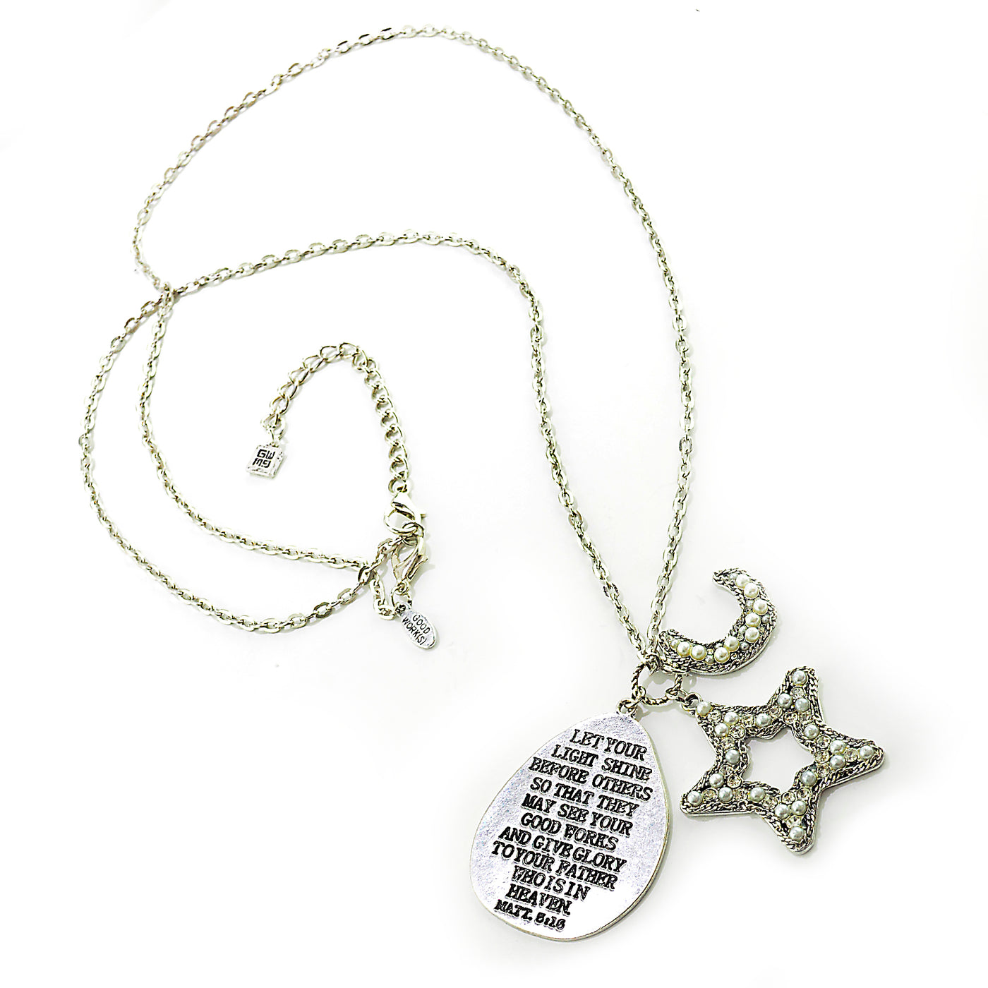 Shine Necklace-Good Work(s) Make A Difference® | Christian and Inspirational Jewelry Company in Vernon, California