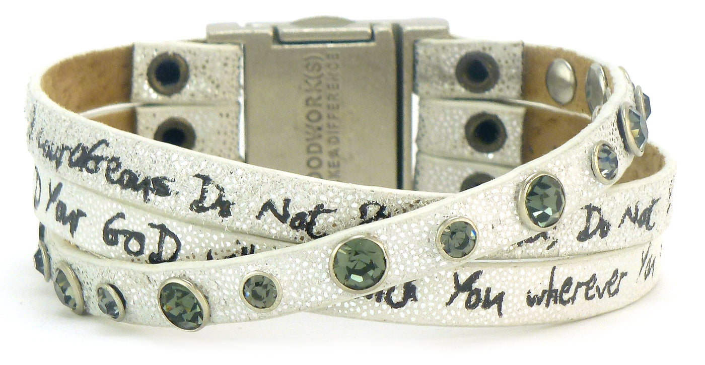 Stardust Trio Cuff Bracelet-Good Work(s) Make A Difference® | Christian and Inspirational Jewelry Company in Vernon, California
