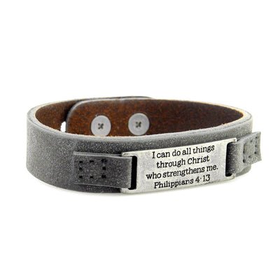 Sacred Unisex Single Bracelet-Good Work(s) Make A Difference® | Christian and Inspirational Jewelry Company in Vernon, California