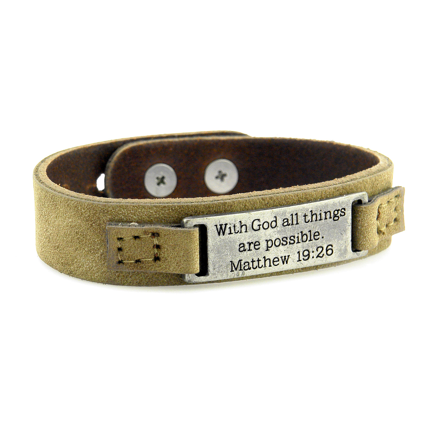 Sacred Unisex Single Bracelet-Good Work(s) Make A Difference® | Christian and Inspirational Jewelry Company in Vernon, California