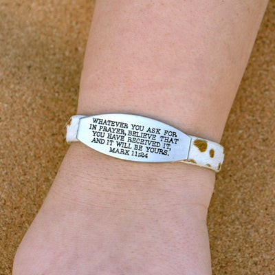 Peace Bible Verse Single Safari Bracelet-Good Work(s) Make A Difference® | Christian and Inspirational Jewelry Company in Vernon, California