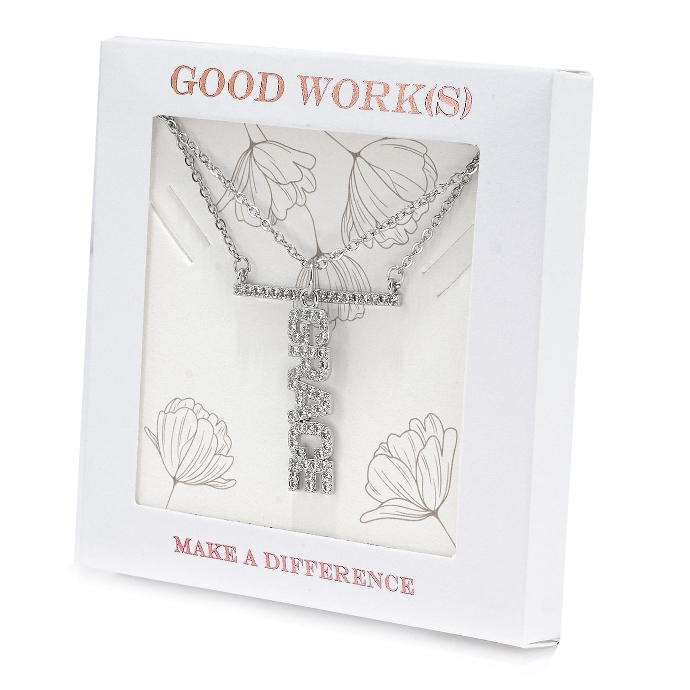 God's Grace Necklace-Good Work(s) Make A Difference® | Christian and Inspirational Jewelry Company in Vernon, California