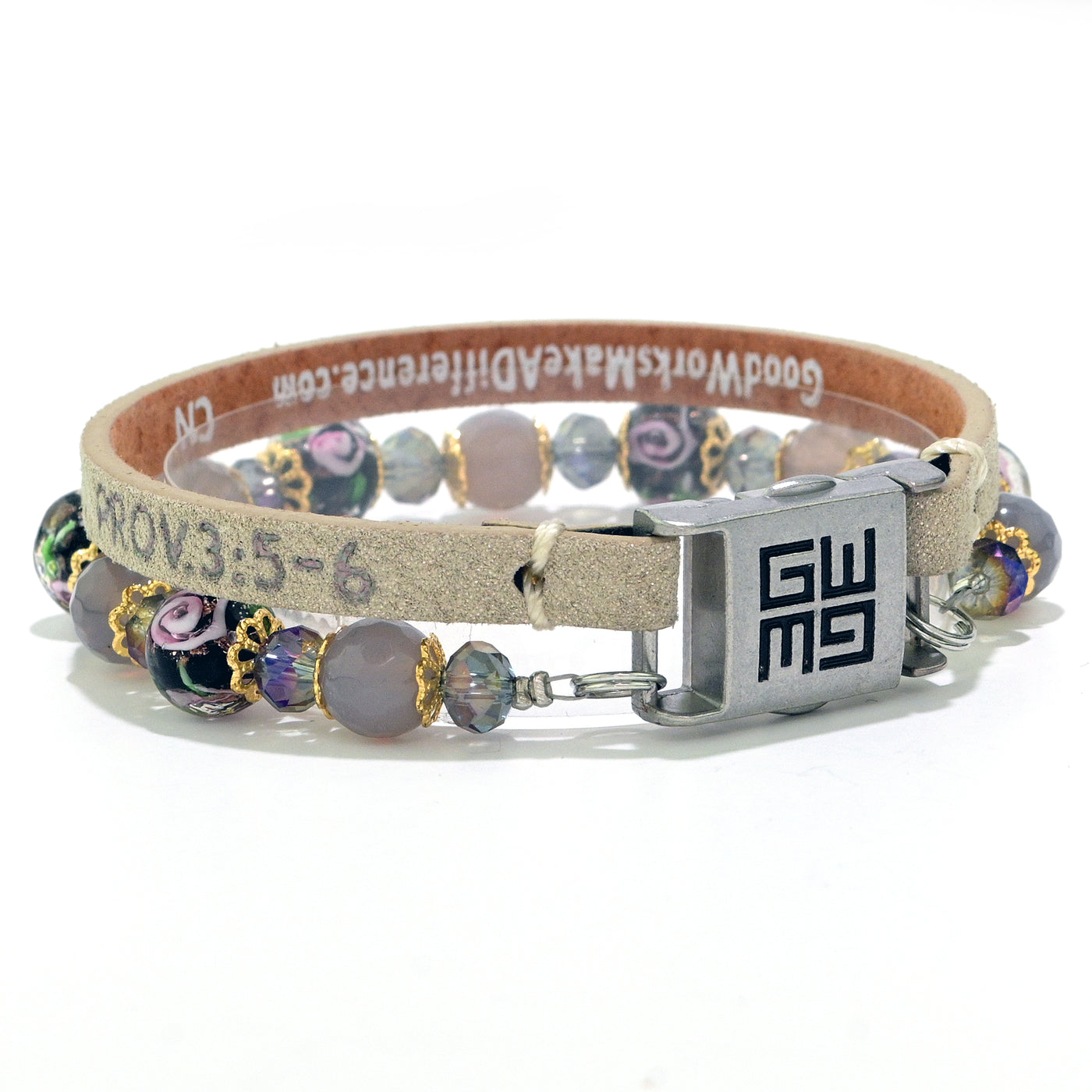 Immaculate Bible Verse Single Bracelet-Good Work(s) Make A Difference® | Christian and Inspirational Jewelry Company in Vernon, California