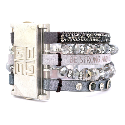 Serenade Bible Verse Cuff Bracelet-Good Work(s) Make A Difference® | Christian and Inspirational Jewelry Company in Vernon, California