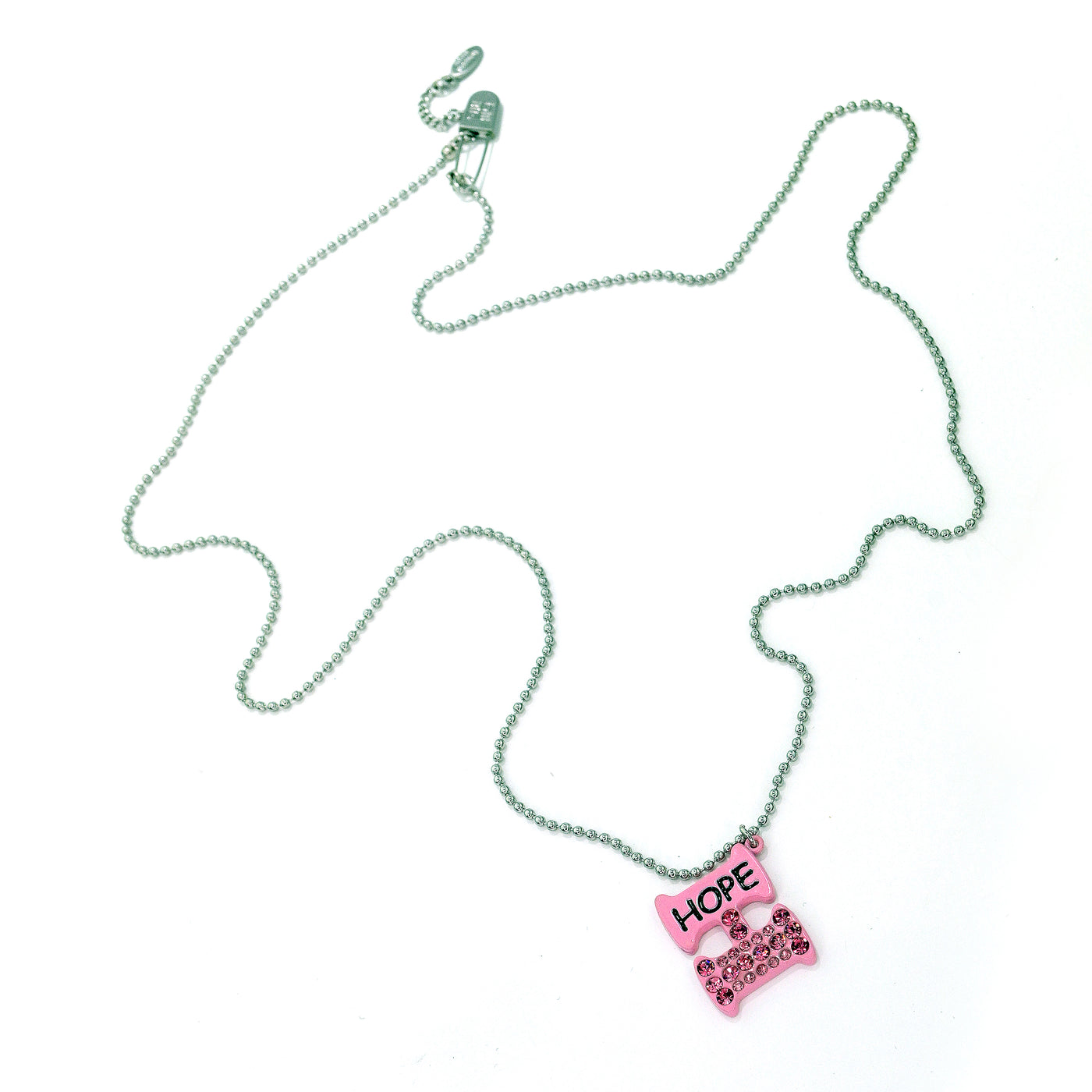 Pink Hope Necklace-Good Work(s) Make A Difference® | Christian and Inspirational Jewelry Company in Vernon, California