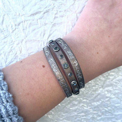 Radiance Bible Verse Trio Bracelet-Good Work(s) Make A Difference® | Christian and Inspirational Jewelry Company in Vernon, California